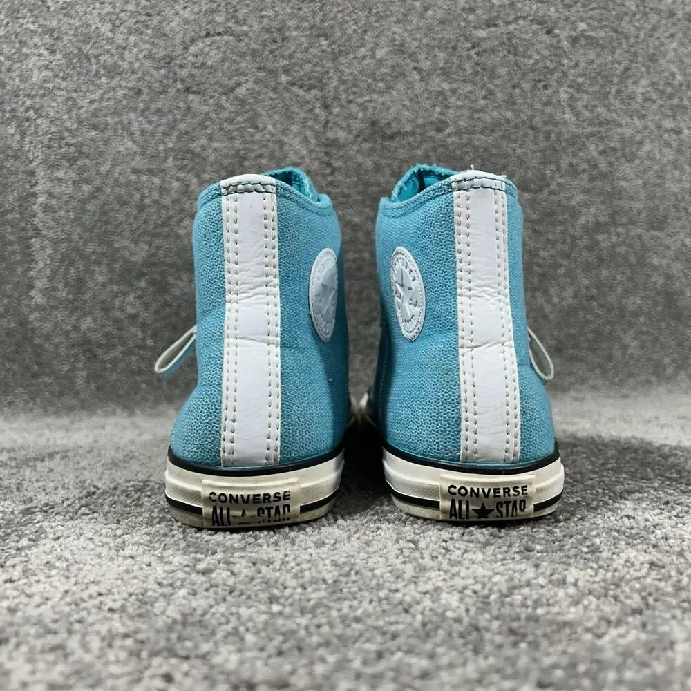 Converse Chuck Taylor All Star Pull Zip Hi 662326F Kids Size 5 Rapid Teal Shoes